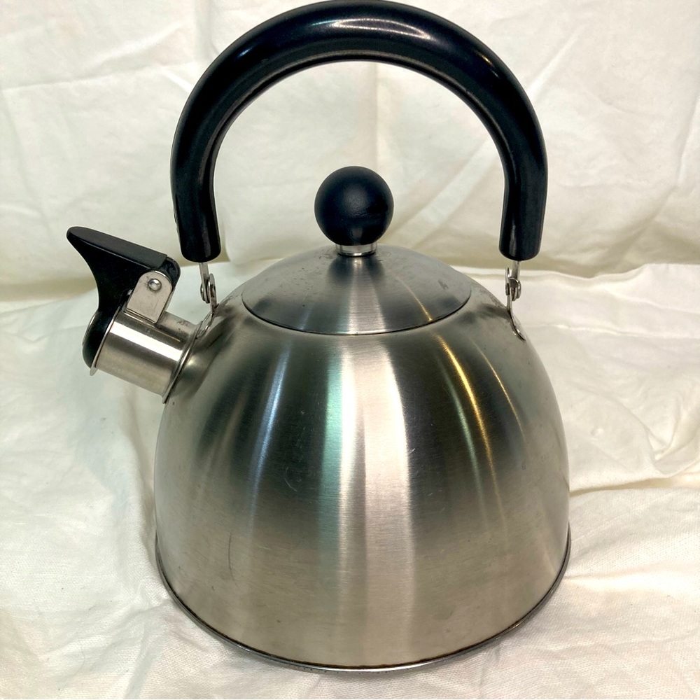 Stainless Steel & Black Tea Kettle